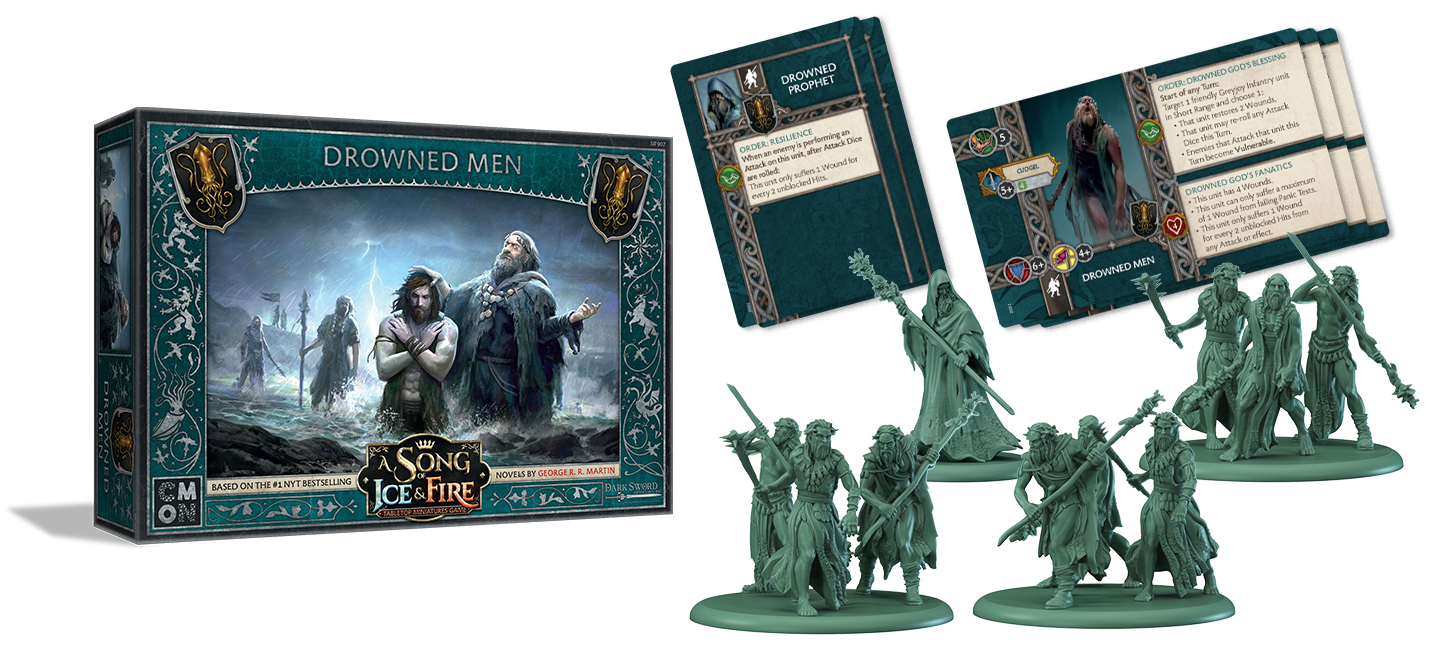 A Song of Ice and Fire : Tabletop Miniatures Game - Drowned Men